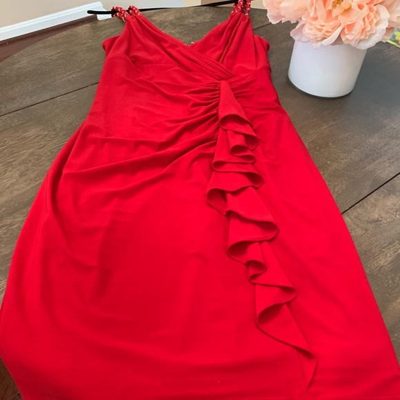 Cache Dress - Red - Perfect Condition - Size 4 - Picture 2 of 10